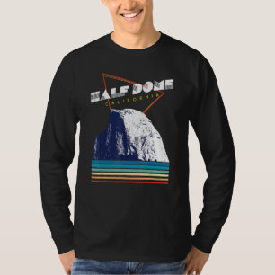 Half Dome California Usa 1980s Retro 1 T-Shirt