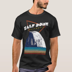 Half Dome California USA 1980s Retro T-Shirt