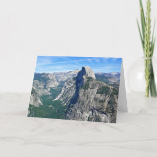Half Dome from Glacier Point, Yosemite, CA Card