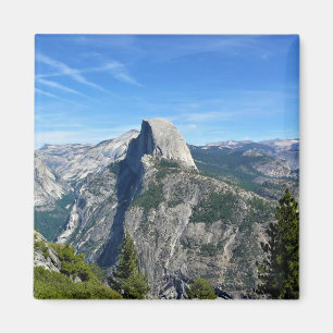 Half Dome from Glacier Point, Yosemite, CA Magnet