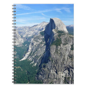 Half Dome from Glacier Point, Yosemite, CA Notebook