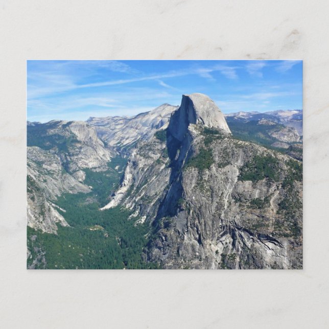 Half Dome from Glacier Point, Yosemite, CA Postcard (Front)