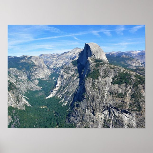 Half Dome from Glacier Point, Yosemite, CA Poster (Front)