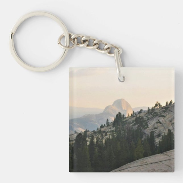 Half Dome from Olmstead Point, Yosemite, CA Key Ring (Front)