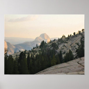 Half Dome from Olmstead Point, Yosemite, CA Poster