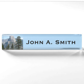 Half Dome from Panorama Trail I Nameplate