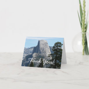 Half Dome from Panorama Trail I Thank You Card