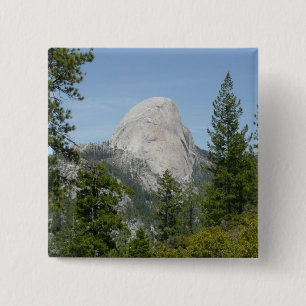 Half Dome from Panorama Trail II 15 Cm Square Badge