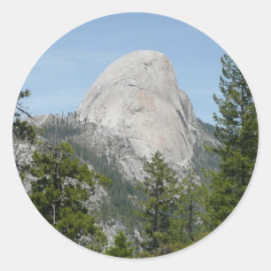 Half Dome from Panorama Trail II Classic Round Sticker