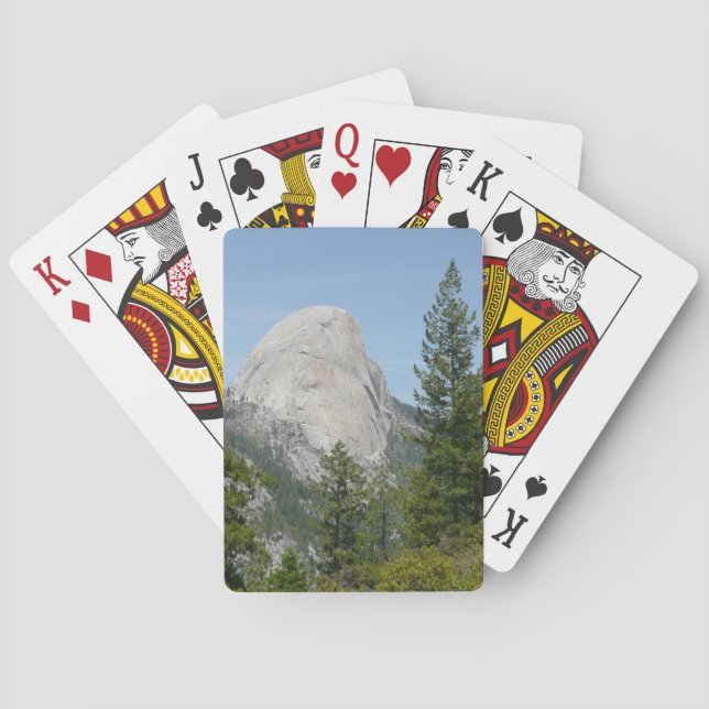 Half Dome from Panorama Trail II Playing Cards (Back)