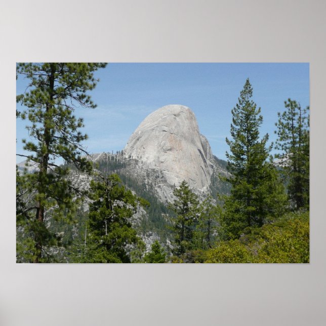 Half Dome from Panorama Trail II Poster (Front)