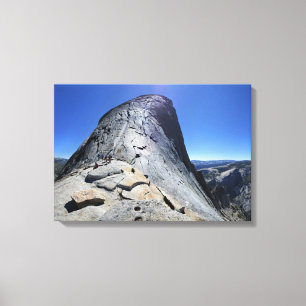 Half Dome from the Base of the Cables - Yosemite Canvas Print