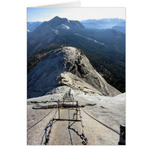 Half Dome From the Cables - Yosemite