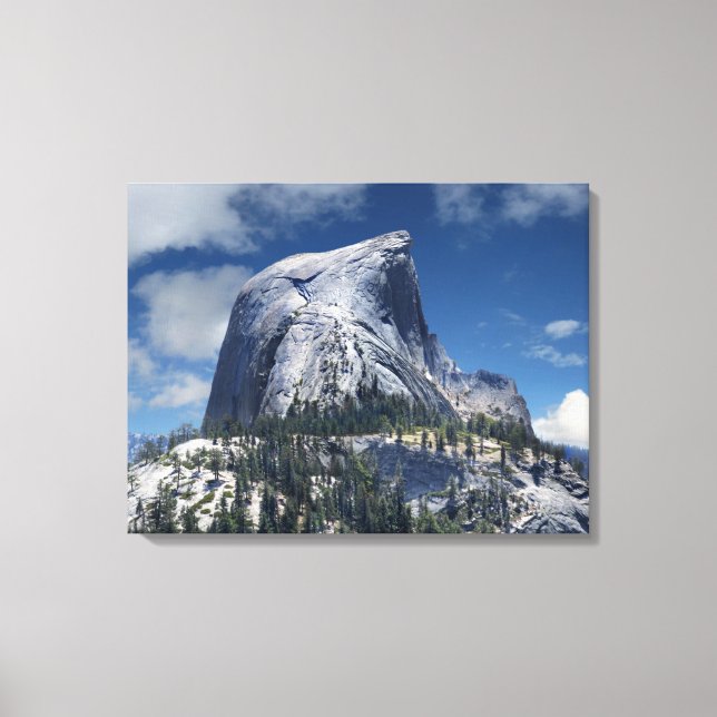 Half Dome from the North - Yosemite Canvas Print (Front)