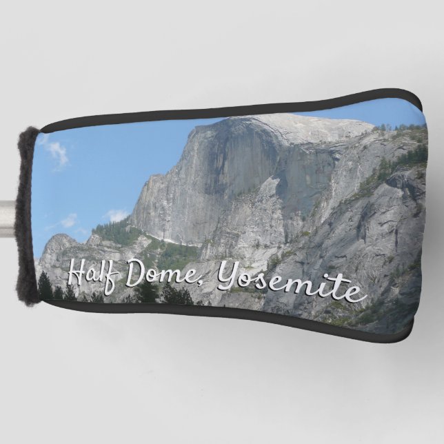 Half Dome from the Side in Yosemite National Park Golf Head Cover (Front)