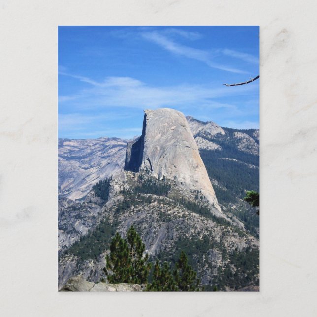 Half Dome from Washburn Point, Yosemite, CA Postcard (Front)