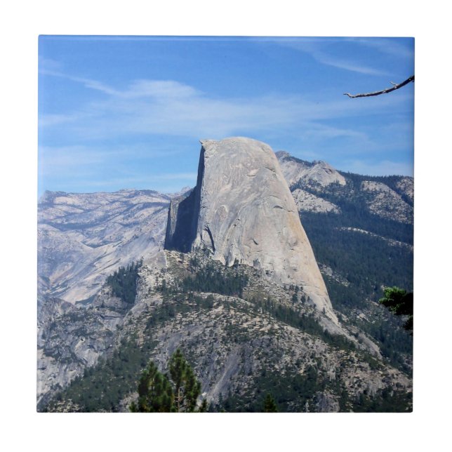 Half Dome from Washburn Point, Yosemite, CA Tile (Front)