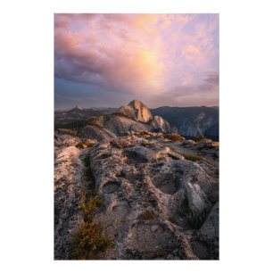 Half Dome in Dusk Photo Print