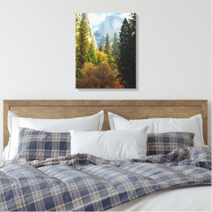 Half Dome in Fall Canvas Print