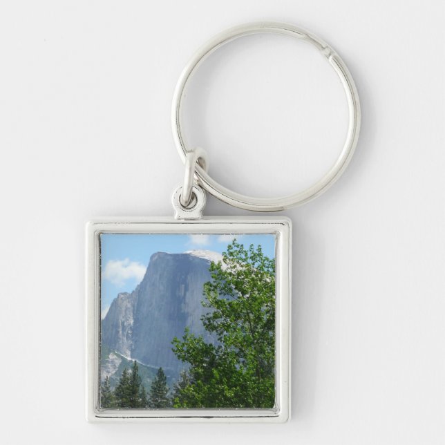 Half Dome in Summer from Yosemite National Park Key Ring (Front)