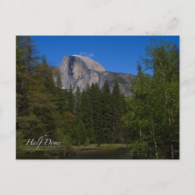 Half Dome Postcard (Front)