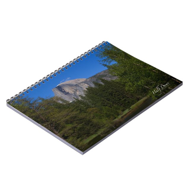 Half Dome Spiral Notebook (Left Side)