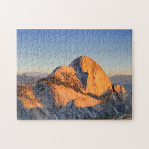 Half Dome Sunset from Mt Watkins - Yosemite Jigsaw Puzzle