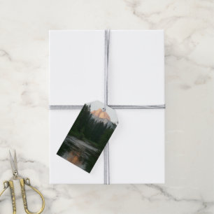 Half Dome Sunset in Yosemite National Park Gift Tags
