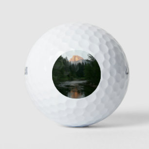 Half Dome Sunset in Yosemite National Park Golf Balls