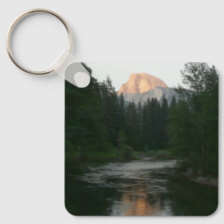 Half Dome Sunset in Yosemite National Park Key Ring
