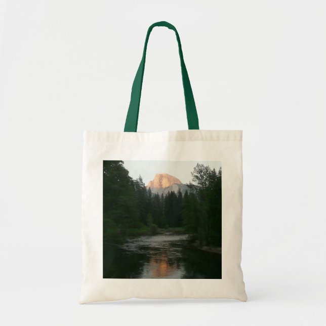 Half Dome Sunset in Yosemite National Park Tote Bag (Front)