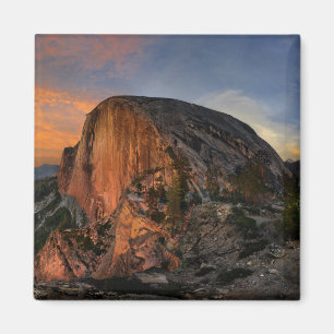 Half Dome Sunset - Yosemite Magnet