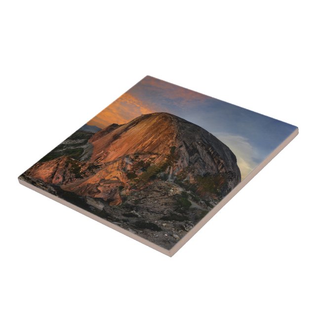 Half Dome Sunset - Yosemite Tile (Side)