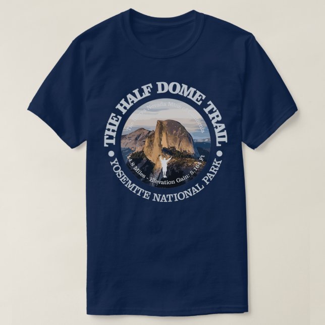 Half Dome Trail OBP T-Shirt (Design Front)