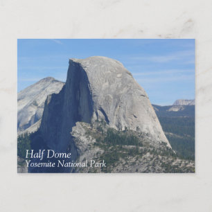 Half Dome, Yosemite, CA Postcard