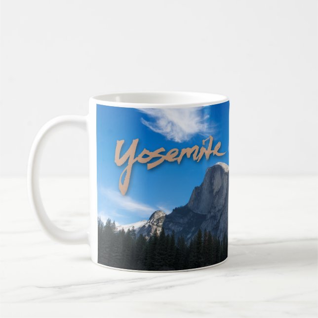 Half Dome Yosemite Mug (Left)
