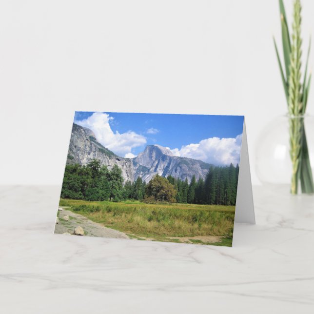 Half Dome, Yosemite National Park, CA Card (Front)