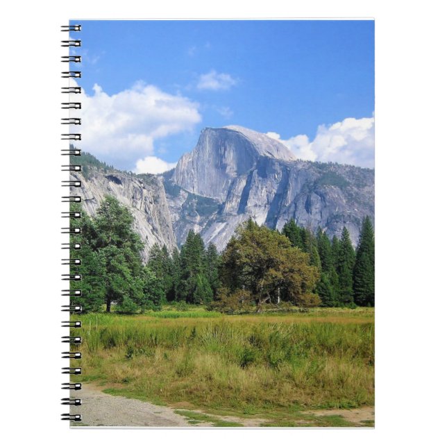 Half Dome, Yosemite National Park, CA Notebook (Front)
