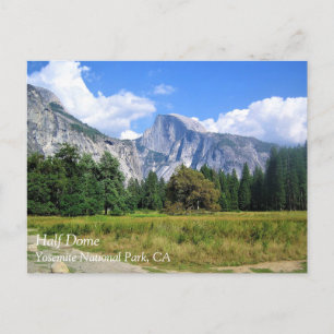 Half Dome, Yosemite National Park, California Postcard