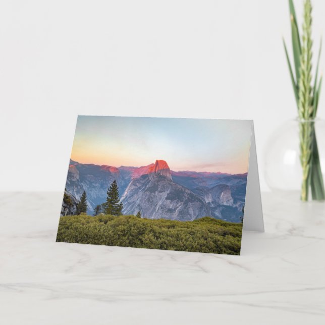 Half Dome | Yosemite National Park Card (Front)