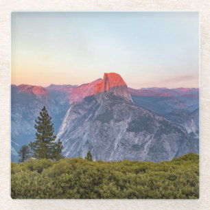 Half Dome Yosemite National Park Glass Coaster