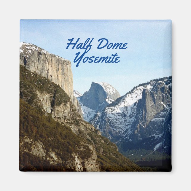 Half Dome Yosemite National Park Magnet (Front)