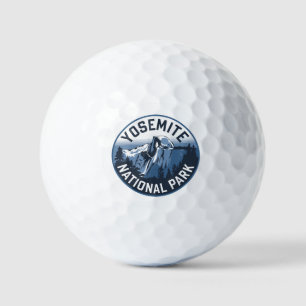 Half Dome Yosemite Round Emblem Golf Balls