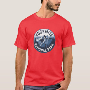 Half Dome Yosemite Round Emblem T-Shirt