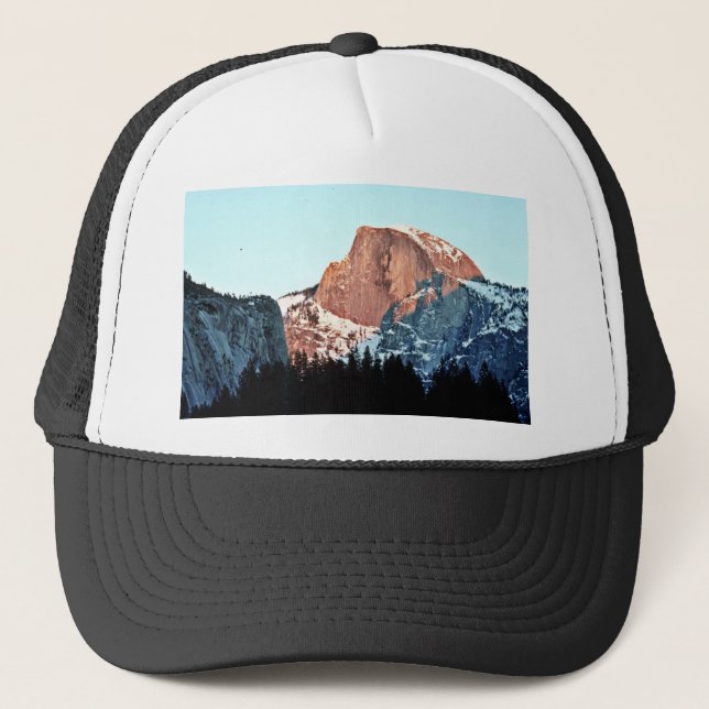Half-dome, Yosemite Valley Trucker Hat (Front)