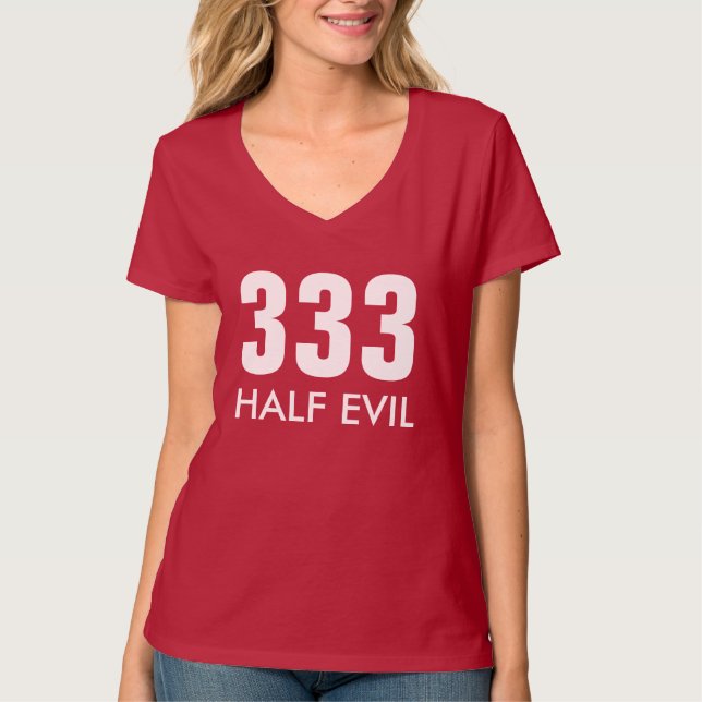 Half Evil T-Shirt (Front)