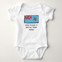 Half Fijian Is Better Than None Funny Fiji Flag