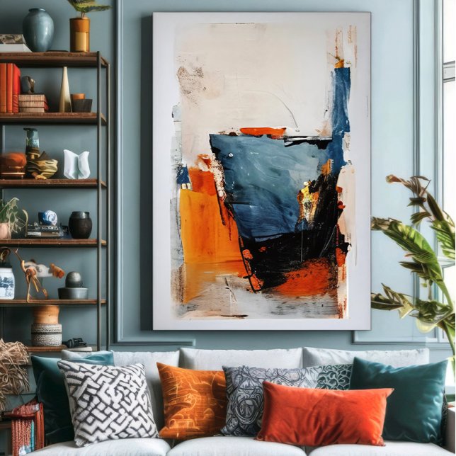 Half Full Glass - Abstract Metaphor Canvas Print (Creator Uploaded)
