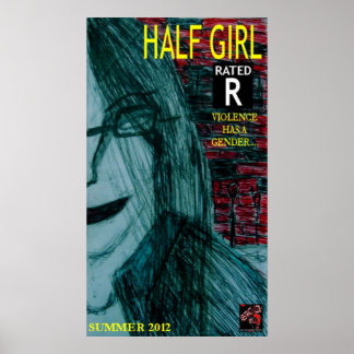 half girl print