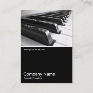 Half&Half Photo 0128 - Keyboard Business Card